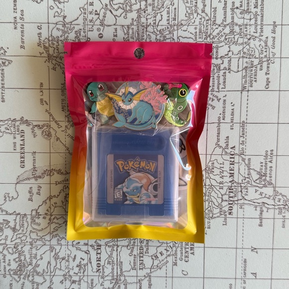 Pokemon Other - Cute Pokemon Blue Game Bundle